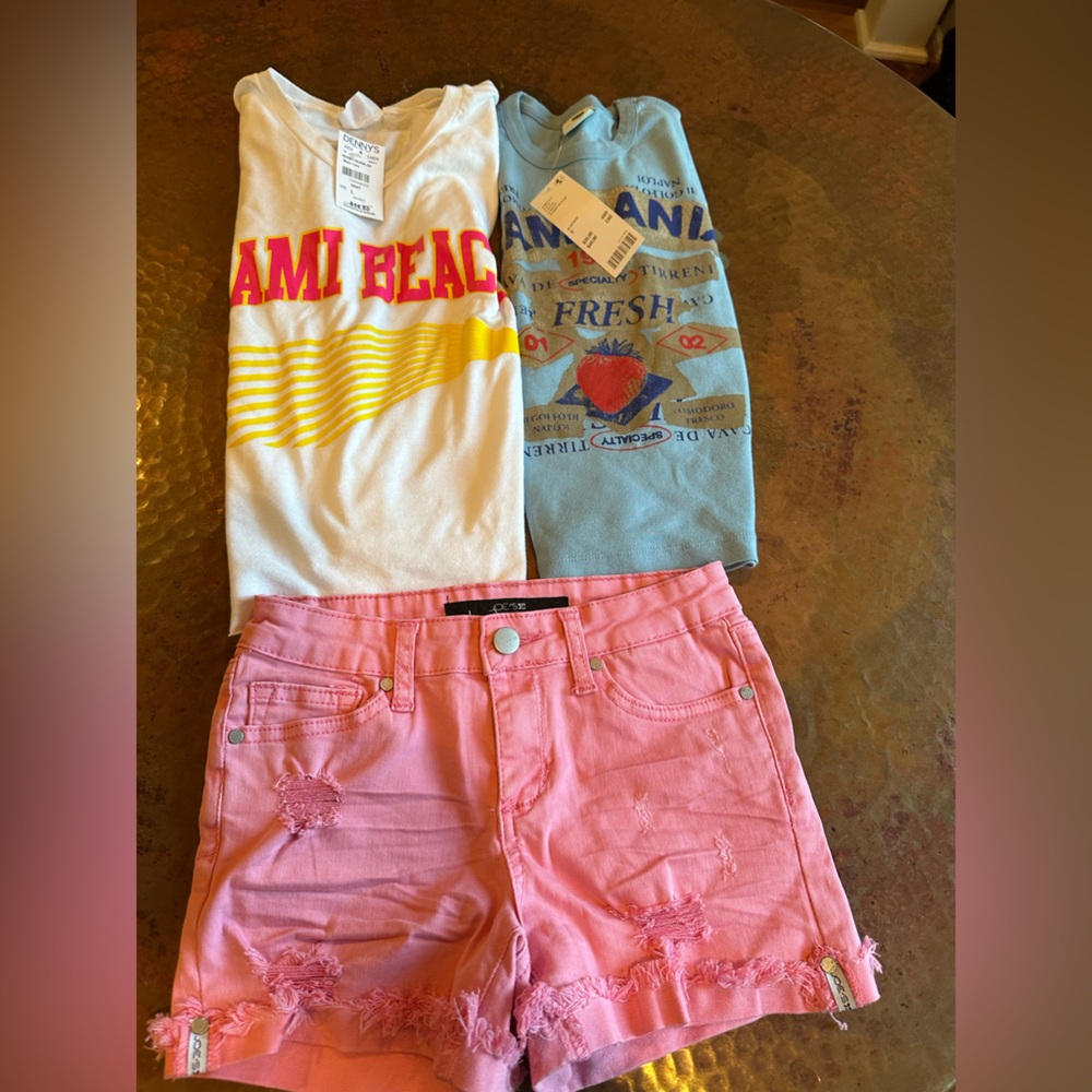 Joe's Jeans nwt size 12, Dennys Miami Tee - large, urban outfitters top size S
